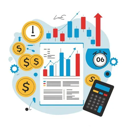 Free Financial Analysis And Growth  AI Image